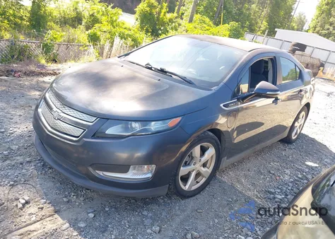 2012 Chevrolet Volt из США, поврежденный, VIN 1G1RA6E43CU122750